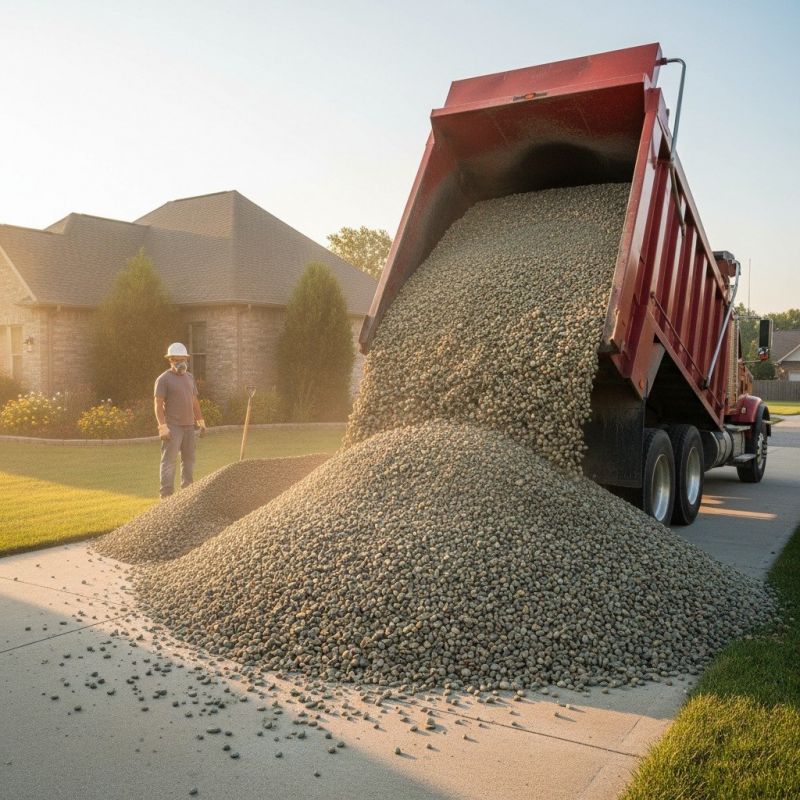 Landscaping Gravel Delivery detail