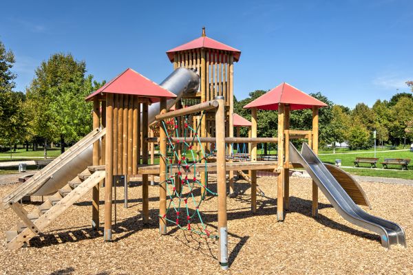 Playground Mulching Service in Carmel