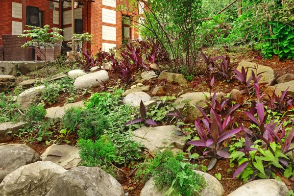 Rock Garden Landscaping in Carmel